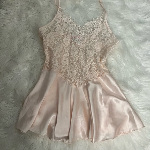 Vintage Unforgettable slip dress size M - Picture 2 of 5